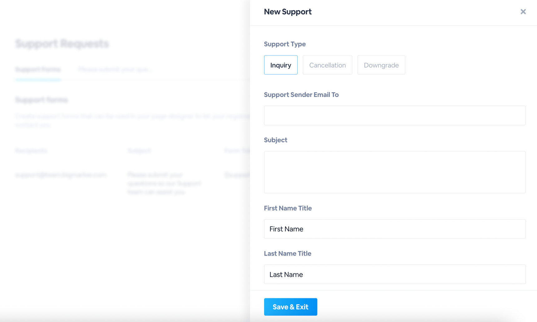 Receive and Manage Support Requests on Your Event’s Custom Page