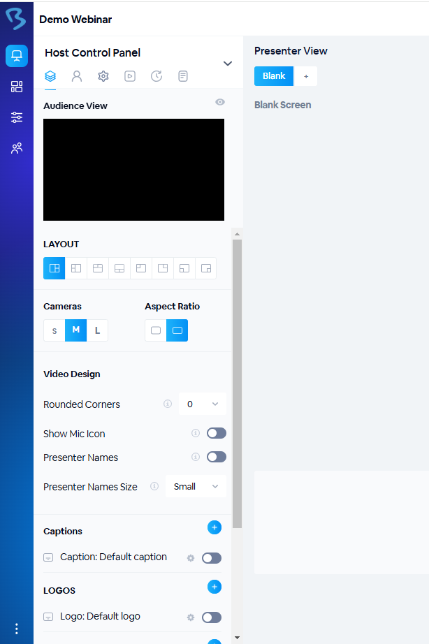 How do I use the Host Control Panel?