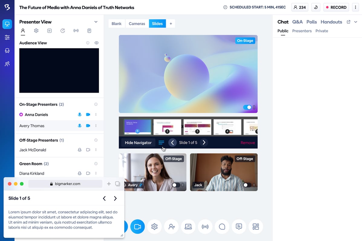 Display PowerPoint Presentation Notes Alongside Your Slides