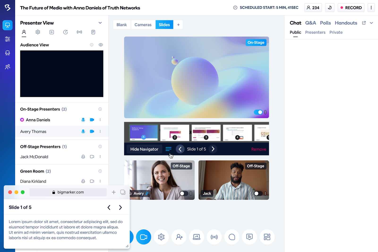 Display PowerPoint Presentation Notes Alongside Your Slides